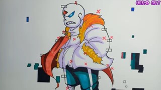 How To Draw omnipotent sans Undertale Au Cách Vẽ Xans mạnh nhất