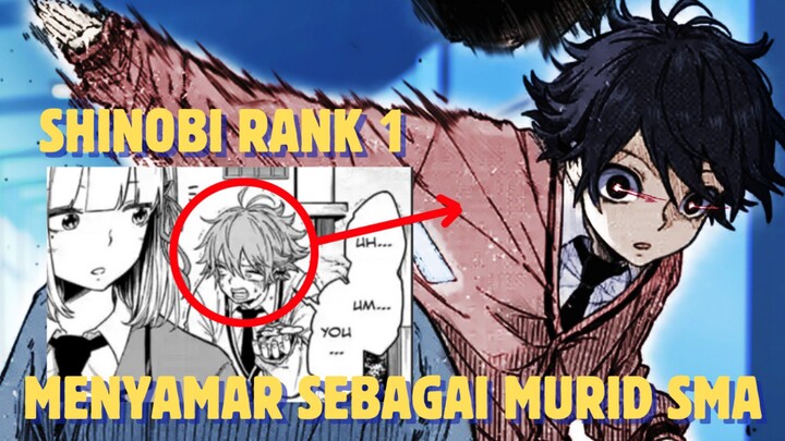 MC NINJA OP MEMYAMAR JADI SISWA SMA | MANGA COLORING | SHINOBI UNDERCOVER