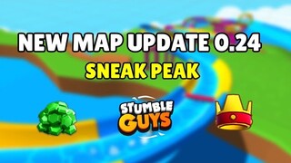 NEW MAP UPDATE 0.24 SNEAK PEAK Stumble Guys