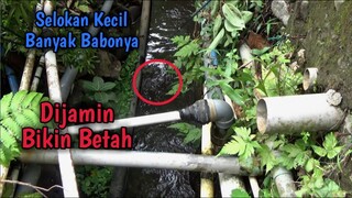 Asyiknya Mancing Di Selokan Kecil ini, BANYAK BABONYA BROO