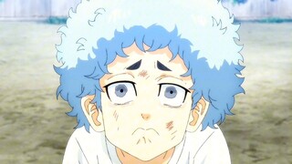 when angry cries, He become 1000 time stronger them his twin brother.