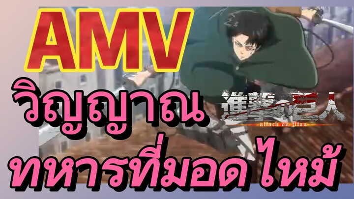 [ผ่าพิภพไททัน] AMV | วิญญาณทหารที่มอดไหม้