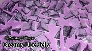 150 PESOS CREAMY UBE JELLY | MURANG RECIPE| MURANG DESSERT RECIPE