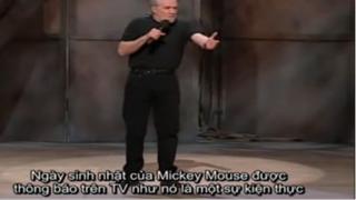 [Vietsub] Hài Độc Thoại - Chuột Mickey - George Carlin (HD)