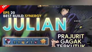 JULIAN BEST BUILD SYNERGY! MOBILE LEGENDS INDONESIA | MLBB 2023