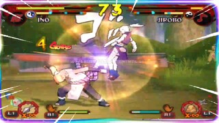 INO GIRL VS JIROBO - NARUTO ULTIMATE NINJA 6 ANDROID GAMEPLAY