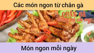 Chân gà nướng xá xíu