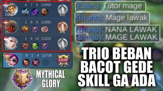 Nana Gajah Solo Rank di Mythical Glory Malah Ketemu Trio Poke Banyak Bacod Padahal Beban Parah