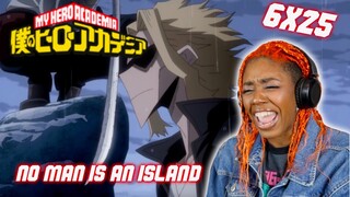 My Hero Academia 6x25 | No Man Is an Island | REACTION/REVIEW