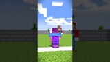 HELP Herobrine Move A Block VS NOOB VS Mario VS Entity #shorts #herobrine (Minecraft Animation)