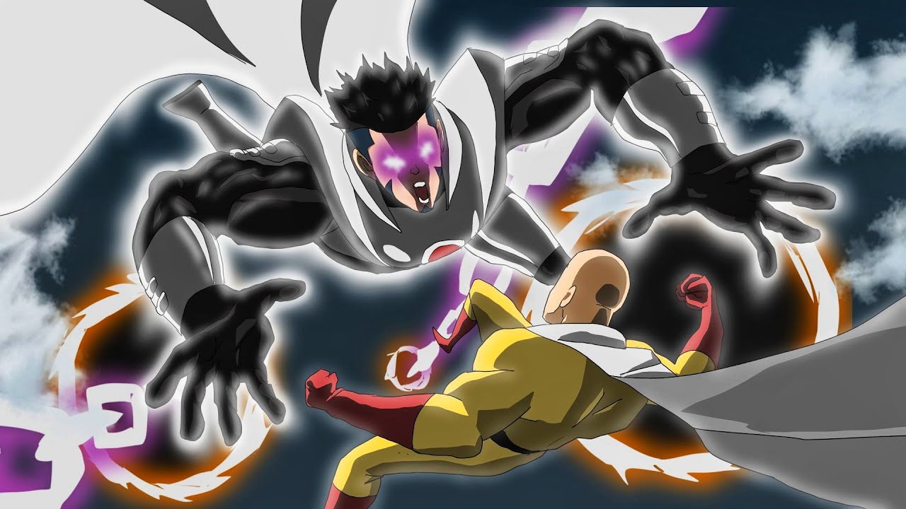 Saitama vs Cosmic Garou (Full Fight) One Punch Man in 2023