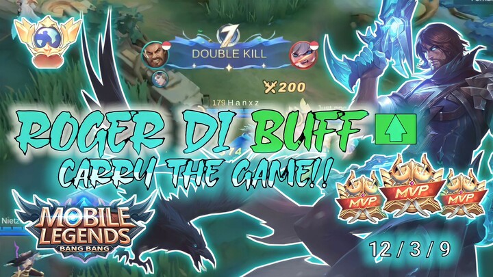 ROGER DI BUFF🐺!? GAMEPLAY MLBB || HIGHLIGHT 🎮