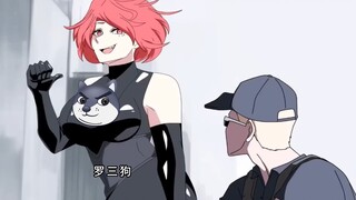 Fan animation, Black Widow is so awesome