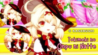 【MMD Genshin Impact】 Klee - Tokimeki no Onpu ni Natte | Dance Cover Animation