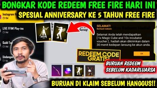 KODE REDEEM FREE FIRE TERBARU 18 SEPTEMBER 2022 HARI INI