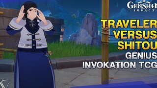 Traveler Vs Shitou - การอัญเชิญอัจฉริยะ TCG เกนชิน อิมแพ็ค 33