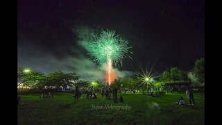 [4K]2018年 おもしぇがらきてけさin富谷 花火大会 Tomiya Fireworks Festival 2018 in Miyagi Japan 宮城県富谷市