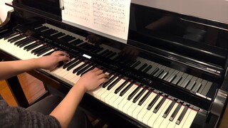 Through the long night, the sea of flowers blooms, so I can return to your side [Bliss/piano adaptat