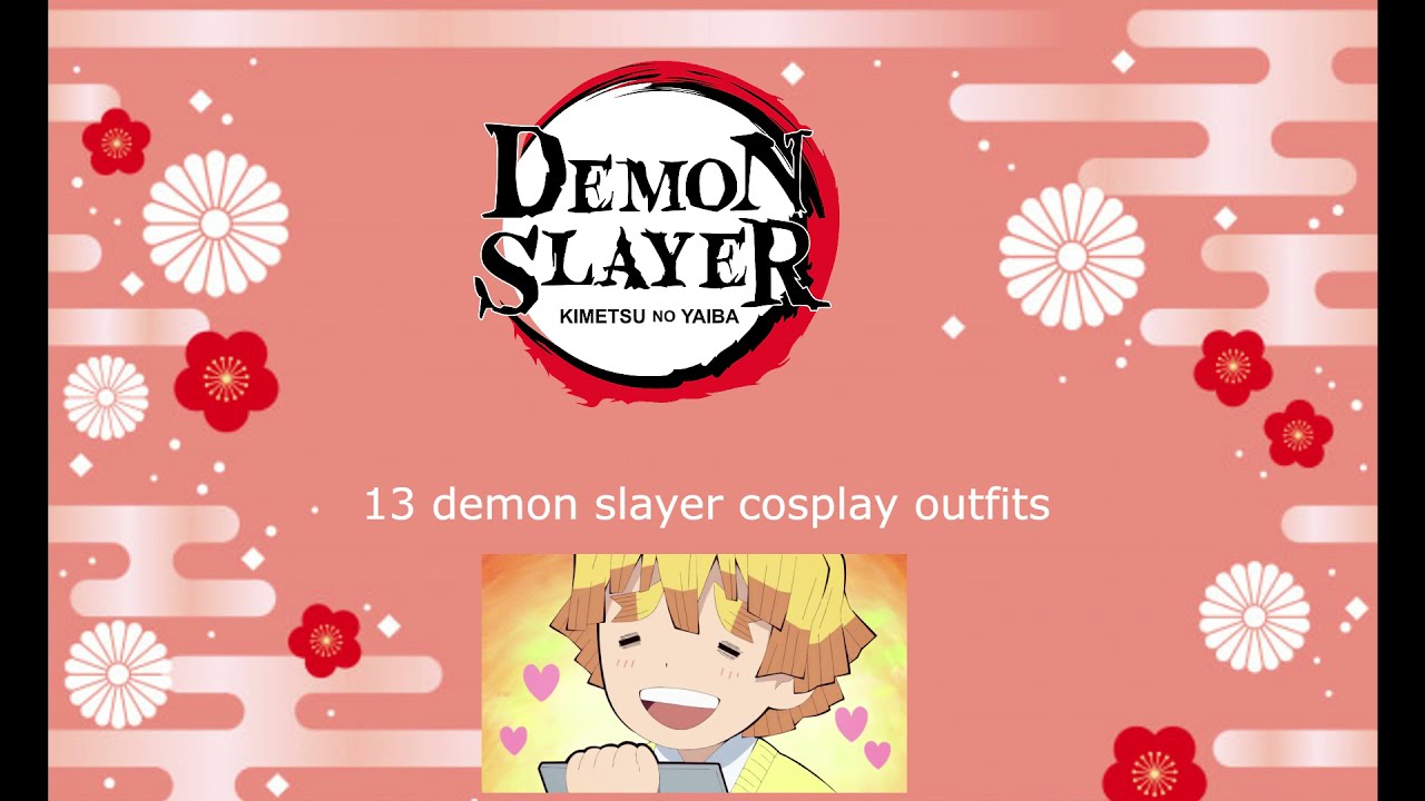 13 DEMON SLAYER ANIME COSPLAY ROBLOX 