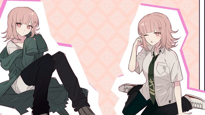 [Danganronpa: Animasi/Tulisan Tangan Nanami Chiaki Center] Perhatian yang Penuh Kekerasan
