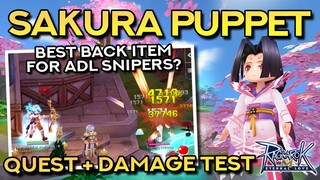 HOW TO GET SAKURA PUPPET + DAMAGE TEST VS. QUIVER AND DEVIL WING | Ragnarok Mobile Eternal Love