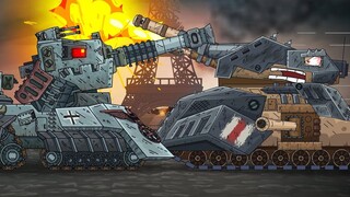 【Animasi Tank】Pertempuran Paris[1080P]