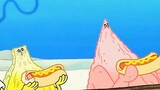 Sandy's breath was so bad that SpongeBob and Patrick's heads shrank into miniature heads after smell