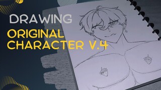 「DRAWING」「ORIGINAL CHARACTER」「V.4」