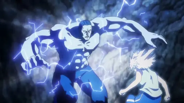 Best Fight HUNTER x HUNTER [ Flutter's head was smashed by Bloster ]