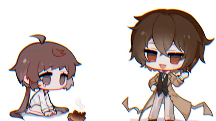 "Mr. Dazai, the crab biscuits are burnt TT (but I love it)"