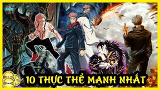 10 Thực Thể Mạnh Nhất Trong Jujutsu Kaisen - Vua Lời Nguyền Sukuna Đứng Thứ Mấy?