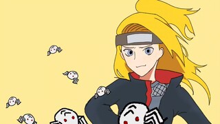 Lem [tulisan tangan pribadi Deidara].