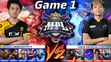 Lancelot ni KarlTzy laban sa Ling ni Hadjizy! Bren vs Omega [Game 1 best of 3] | MLBB