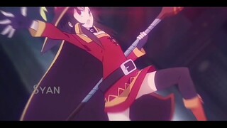 AMV special 100 subscriber ~alight motion preset~¦ megumin edit ¦