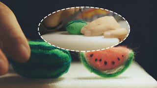 [Wool Felting] Watermelon