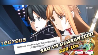 SAO VS GUARANTEE SCOUTS!!