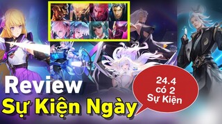 Liên Quân: ngày 24.4 có 2 Sự Kiện Hấp Dẫn đó là gì?