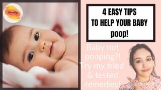 HELP YOUR BABY POOP! AWESOME TRIED AND TESTED TIPS TO HELP YOUR BABY WITH THEIR BOWEL MOVEMENT! :)