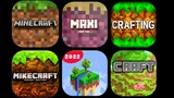 Minecraft VS Mikecraft VS Maxicraft VS Eerskraft 2022 VS Crafting And Building VS Craftsman