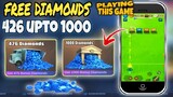 Free 426 upto 1000 Diamonds in Mobile Legends