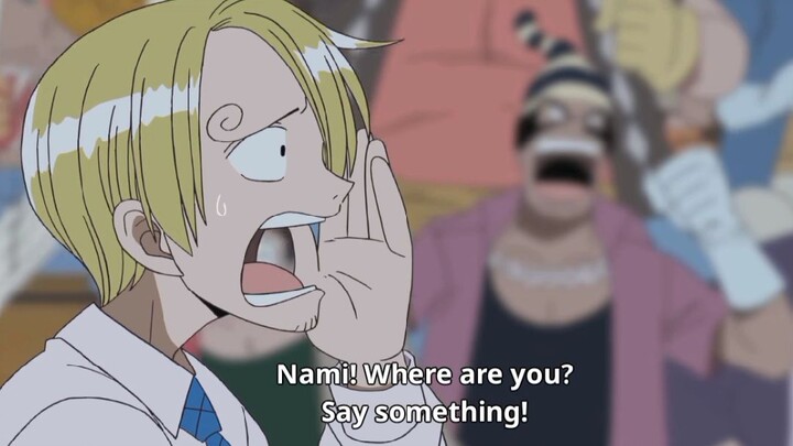 Sanji Found Nami Beside Zoro