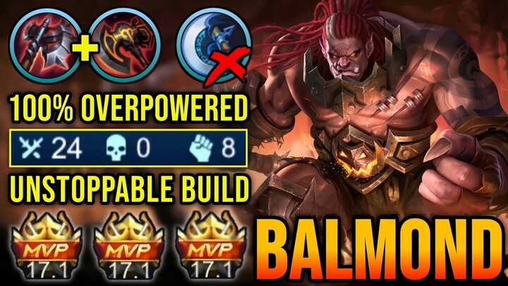 BALMOND OVERPOWER  IN MOBILE LEGENDS ☠️
