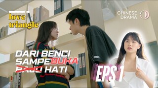 LOVE TRIANGEL eps 1- cwk ini rela melakukannya untuk cwk paling pintar di sekolah 🗿