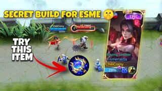 NEW ROTATION ESMERALDA • PURE MAGIC DAMAGE IS UNSTOPPABLE • MLBB 🔥