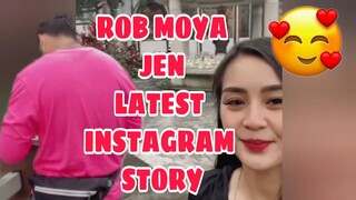 ROB MOYA | JEN LATEST INSTAGRAM STORY | SEPTEMBER 16, 2021