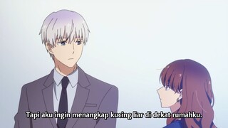 Koori Zokusei Danshi to Cool na Douryou Joshi Episode 11 Subtitle Indonesia