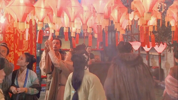 This is the correct way to celebrate the Lantern Festival in movies and TV dramas!