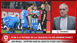 PATRONUL FCSB ANUNTA MASURI DURE! Gigi Becali SI-A DISTRUS UN TITULAR | U Craiova - FCSB 1-1