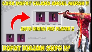 CARA DAPAT CELANA ANGEL WARNA MERAH !! - GARENA FREE FIRE