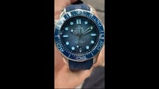 OMEGA 75th Anniversary Summer Blue Seamaster 300M Diver